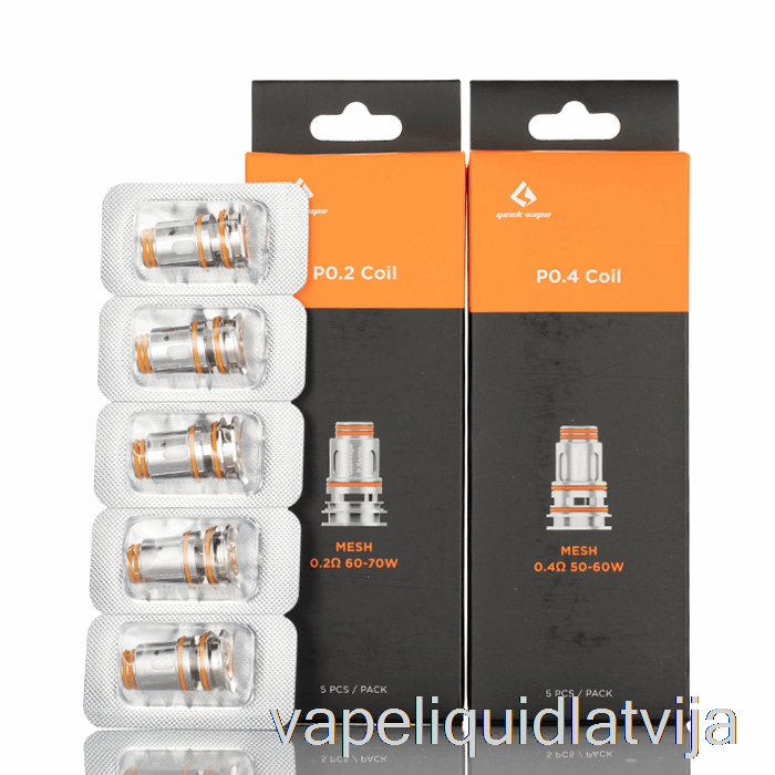 Geek Vape P Rezerves Spoles 0.15ohm P Xm Coil Vape šķidrums